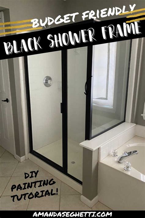 painting metal shower enclosure|repainting metal shower door frame.